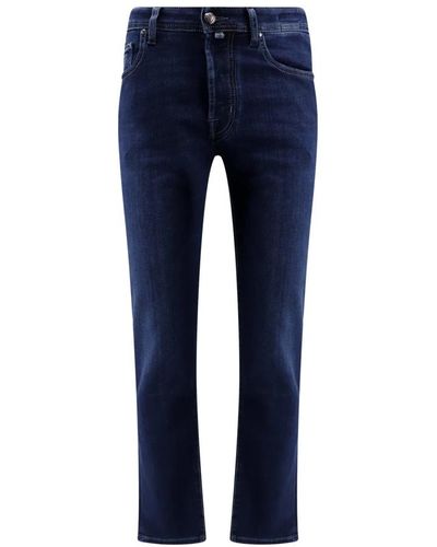 Jacob Cohen Premium Slim-Fit Jeans - Blau