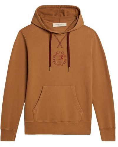 Golden Goose Journey collection hoodie in windsor wine - Braun