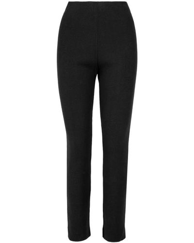Bomboogie Pantalones cómodos de algodón orgánico elástico - Negro
