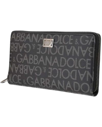 Dolce & Gabbana Modische geldbörsen und kartenhalter - Grau