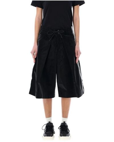 Y-3 Long Shorts - Black