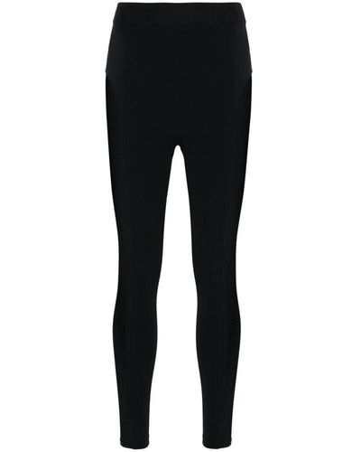Calvin Klein Pantaloni sportivi neri con inserti in mesh - Nero