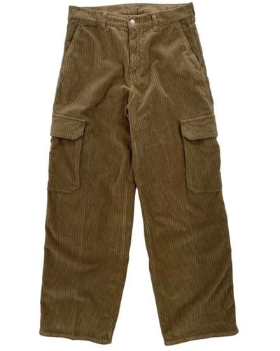 Nine:inthe:morning Trousers > straight trousers - Vert