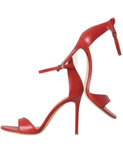 Sergio Levantesi High Heel Sandals - Red