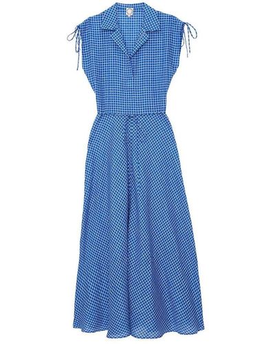Ines De La Fressange Paris Dresses > day dresses > midi dresses - Bleu