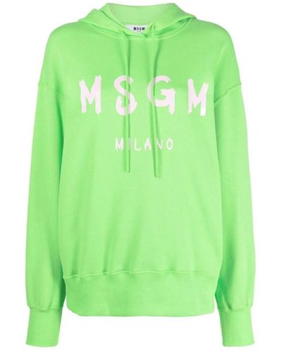 MSGM Sweatshirts & hoodies > hoodies - Vert