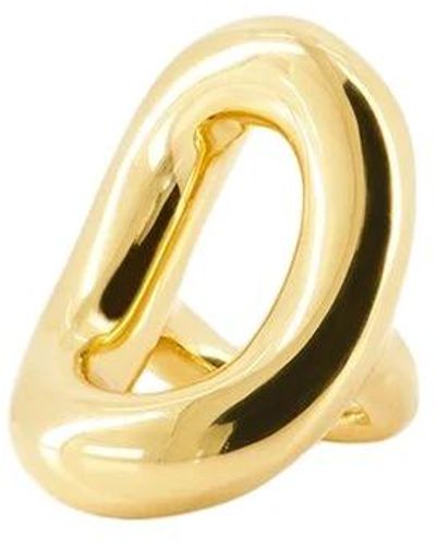 Rabanne Messing gold ring - anneau - Mettallic