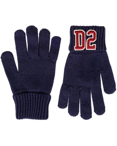 DSquared² Gloves - Blue