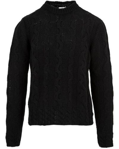 Akep Knitwear > round-neck knitwear - Noir