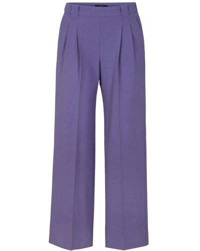 Windsor. Straight Trousers - Purple
