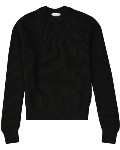 Bottega Veneta Round-Neck Knitwear - Black