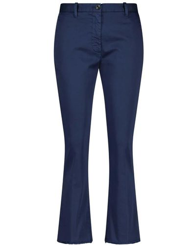 Nine:inthe:morning Wide trousers - Azul