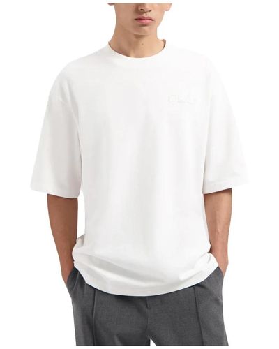 OLAF HUSSEIN Studio tee magliette minimalista - Bianco