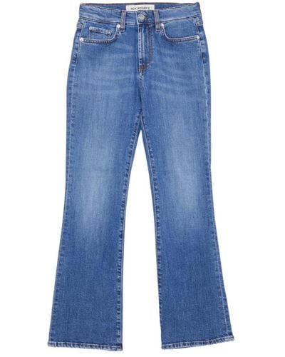 Roy Rogers Flared jeans - Azul
