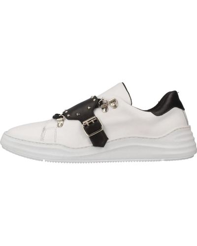 Albano Stylische sneakers mit trendigen details - Weiß