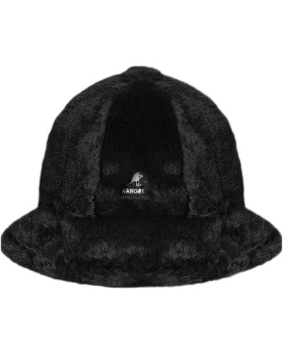 Kangol Sombrero faux fur casual - Negro