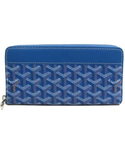 Goyard Pre-owned > pre-owned accessories > pre-owned wallets - Bleu