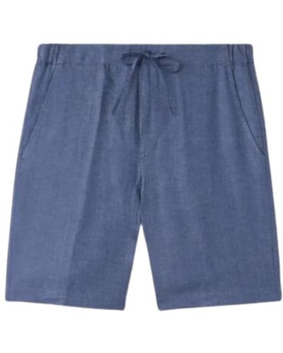 Loro Piana Shorts > casual shorts - Bleu
