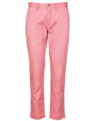 Polo Ralph Lauren Trousers > slim-fit trousers - Rose