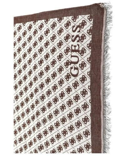 Guess Winter Scarves - Brown