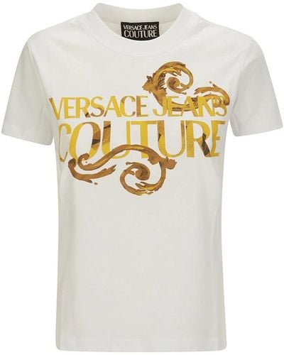 Versace Jeans Couture T-Shirts - White