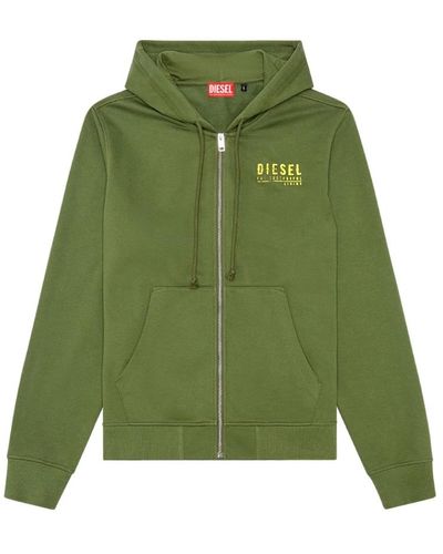 DIESEL Sweatshirts & hoodies > zip-throughs - Vert