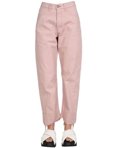 Jil Sander Straight Pants - Pink