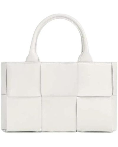 Bottega Veneta Shoulder Bags - White