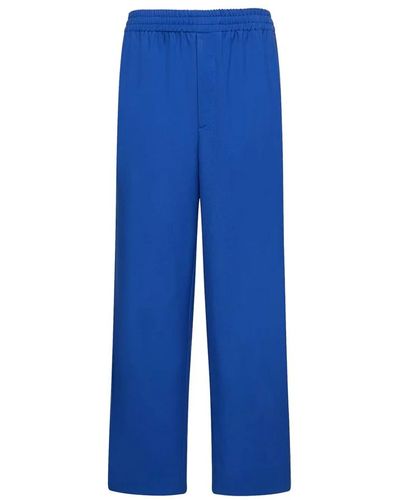Gucci Trousers > straight trousers - Bleu