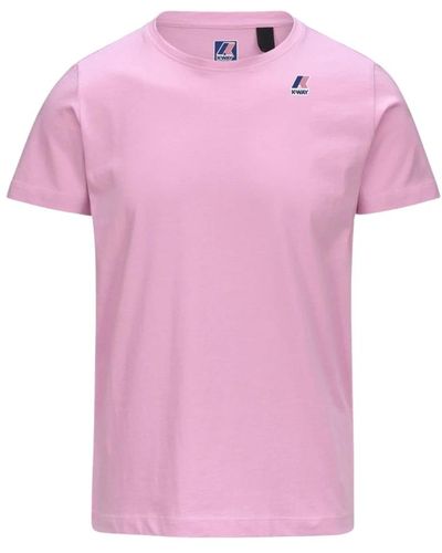 K-Way T-Shirts - Pink