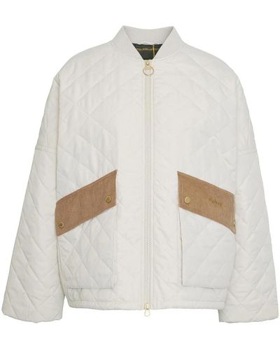 Barbour Jackets > bomber jackets - Blanc
