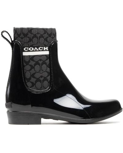 COACH Chelsea Boots - Black
