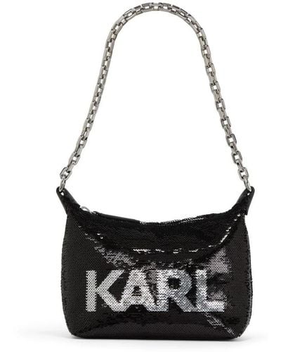 Karl Lagerfeld Shoulder Bags - Black