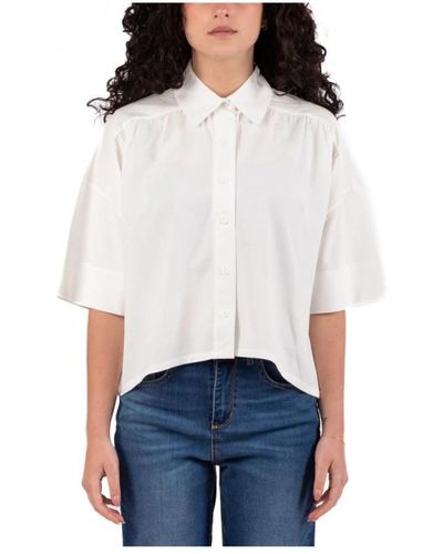 Alpha Industries Camisa mujer - camicia donna - Blanco