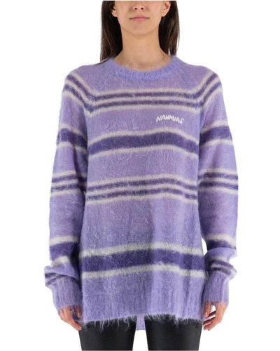 NAHMIAS Knitwear > round-neck knitwear - Violet