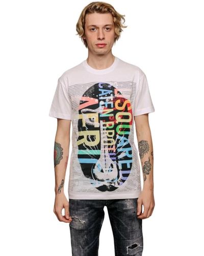 DSquared² Chices weißes t-shirt