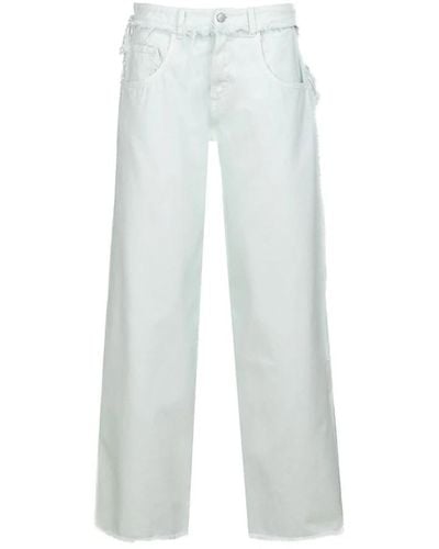 ICON DENIM Straight Jeans - White
