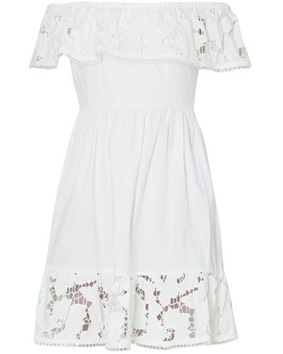 Liu Jo Short Dresses - White
