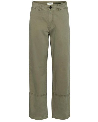 Part Two Straight Trousers - Green