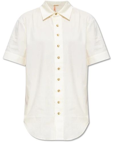 Cult Gaia Blouses & shirts > shirts - Blanc