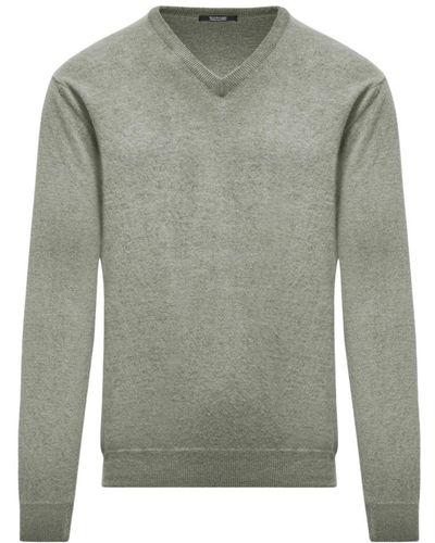 Bomboogie V-Neck Knitwear - Grey