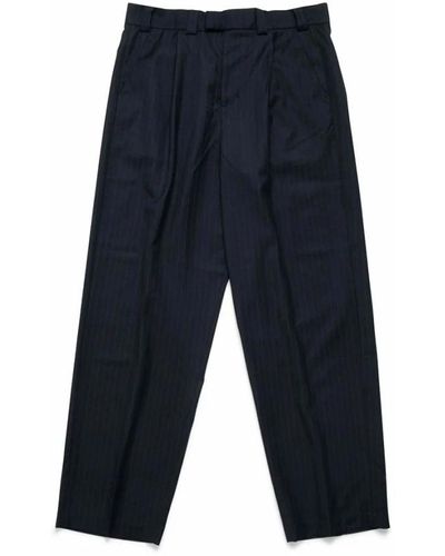 New Amsterdam Surf Association Trousers > suit trousers - Bleu