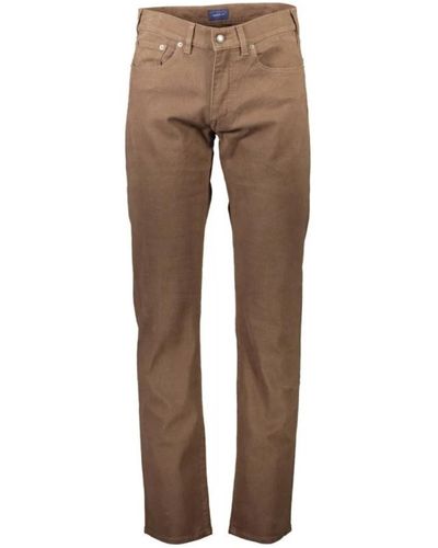 GANT Slim-fit jeans - Natur