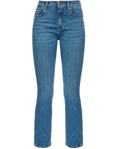 Pinko Vintage bootcut denim jeans - Blau