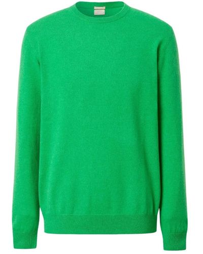 Massimo Alba Knitwear > cashmere knitwear - Vert
