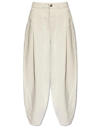 Emporio Armani Pantalones de pierna ancha - Blanco