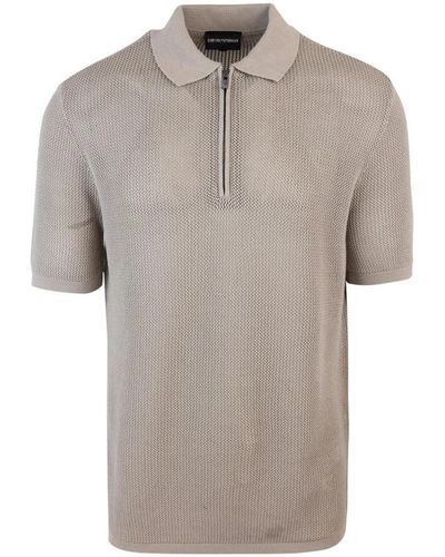 Emporio Armani Polo Shirts - Gray
