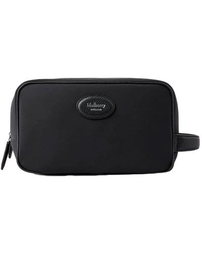 Mulberry Toilet Bags - Black