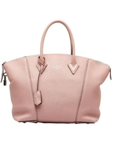 Louis Vuitton Borse a tracolla louis vuitton in pelle rosa usate