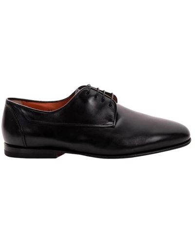 Santoni Shoes > flats > business shoes - Noir